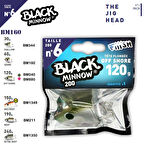 Fiiish Black Minnow BM200/6 1X Jig Head Ağırlık (gr) : BM1350 240gr
