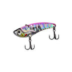 Ryuji Mirror Vib 4,5cm 9gr Vibrasyon Yem Renk : Pink Point Glow