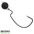 Spro Rigged Bottom #2/0 Hareketli Siyah Jig Head Ağırlık (gr) : 7gr