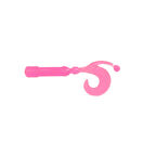 Ryuji Baby Curtail 4,3cm Silikon Yem Renk : Hot Pink UV