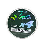 Ryuji Aji Game 4B Dark Green 150m İp Misina Kalınlık (mm) : 0,04mm