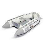 Fishika 240cm Beyaz Ahşap Taban Omurgalı Şişme Bot