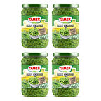 Tamek Bezelye Konserve 670 gr Cam x 4 Adet