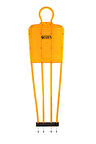 Scucs 1312 Çivili Plastik Baraj Adam 180 cm Turuncu