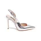 Bilekten Bantlı Kadın Topuklu Abiye Ayakkabı 