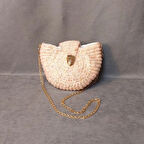 Uretti - Tuğba 9352 - 3779 El Örgüsü Midye Model Çanta