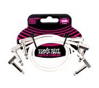 Ernie Ball P06386 Flat Ribbon Patch Cable 3'lü Pedal Ara Kablosu (30 cm)