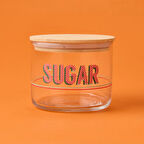 Dia Retro Kapaklı Cam Kavanoz - Renkli - 535 ml