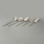 Milano 5 Parça Çelik Servis Seti - Inox