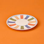 Kitchen Colourful Pasta Tabağı - Renkli - 19 cm