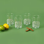 Kitchen Butas 4'lü Meşrubat Bardağı - Renkli - 510 ml