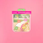 Yıkanabilir Gıda Saklama Poşeti - Asorti - 16x18 cm