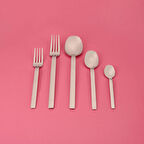 Bender 30 Parça Çatal Kaşık Takımı - Gri