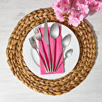 Gloria Sade 36 Parça Çatal Kaşık Bıçak Seti - Gri