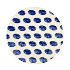 Porselen Madre Servis Tabağı - Mavi - 25 cm