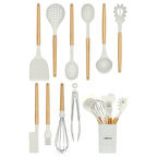 Matis Stantlı 11 Parça Servis Seti - Beyaz