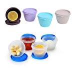 Kitchenware Micro Plus 4'lü Limon ve Sarımsak Kutusu - Asorti