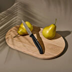 6.7733 Tırtıklı Soyma Bıçağı - Siyah - 10 cm