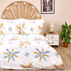 Soft Daisy Tek Kişilik Nevresim Takımı - Renkli