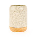 Cartrı Diş Fırçalık - Bej - 11x10 cm