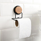 Wc Kağıtlığı - Siyah - 12 cm