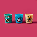 Secret Garden 3'lü Mum Seti - Renkli - 100 gr