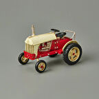 Home Dekoratif Traktör - Kırmızı - 16x11 cm