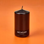 Baton Mum - Metalik Siyah - 10x6 cm