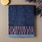 Soft Sun Madness Juana Saç Havlusu - Mavi - 50x90 cm