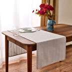 Soft Breeze Runner - Gri - 40x135 cm