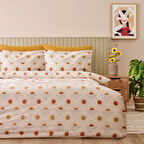 Soft Soleil Çift Kişilik Nevresim Takımı - Bej