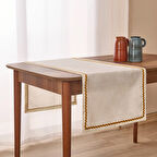 Soft Mustard Runner - Ekru - 40x140 cm