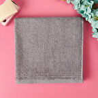 Soft Fly Ayak Havlusu - Gri - 50x70 cm