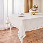 Soft Pismo Masa Örtüsü - Beyaz - 140x180 cm