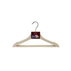 Ahşap Görünümlü 3'lü Plastik Askı - Krem