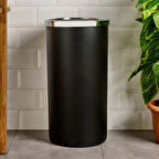 Lenox Çöp Kovası - Siyah - 35 lt