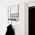 Eko 6'lı Kapı Arkası Askı - Siyah