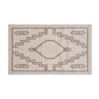 Soft Klas 2'li Banyo Paspası - Ekru / Bej - 60x100 cm + 50x60 cm