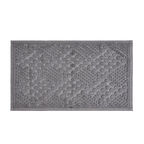 Soft Kağan 2'li Banyo Paspası - Gri - 60x100 cm + 50x60 cm