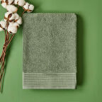 Soft Premium Yüz Havlusu - Haki - 50x90 cm