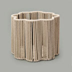 Living Granny Summer Dekoratif Sepet - Ekru - 25x20 cm