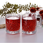 Timeless 2'li Cam Kupa - Şeffaf - 250 ml