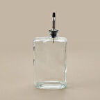 Cam Yağlık Sirkelik - Şeffaf / Siyah - 500 ml