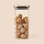 Whitley Cam Kavanoz - Şeffaf / Gri - 2,4 lt