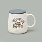 Kitchen Here Comes The Sun Kupa - Krem - 450 ml