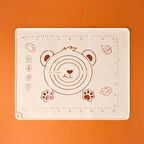 Silikon Hamur Matı - Renkli - 40x30 cm