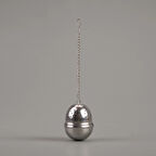 Silindir Bitki Çayı Süzgeci - Gri