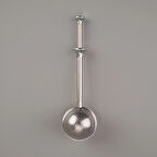 Saplı Bitki Çayı Süzgeci - Gri