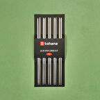 Çelik Yemek Çubuğu - Gri - 22,5 cm