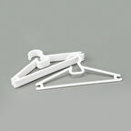 6'lı Çocuk Plastik Elbise Askısı - Beyaz